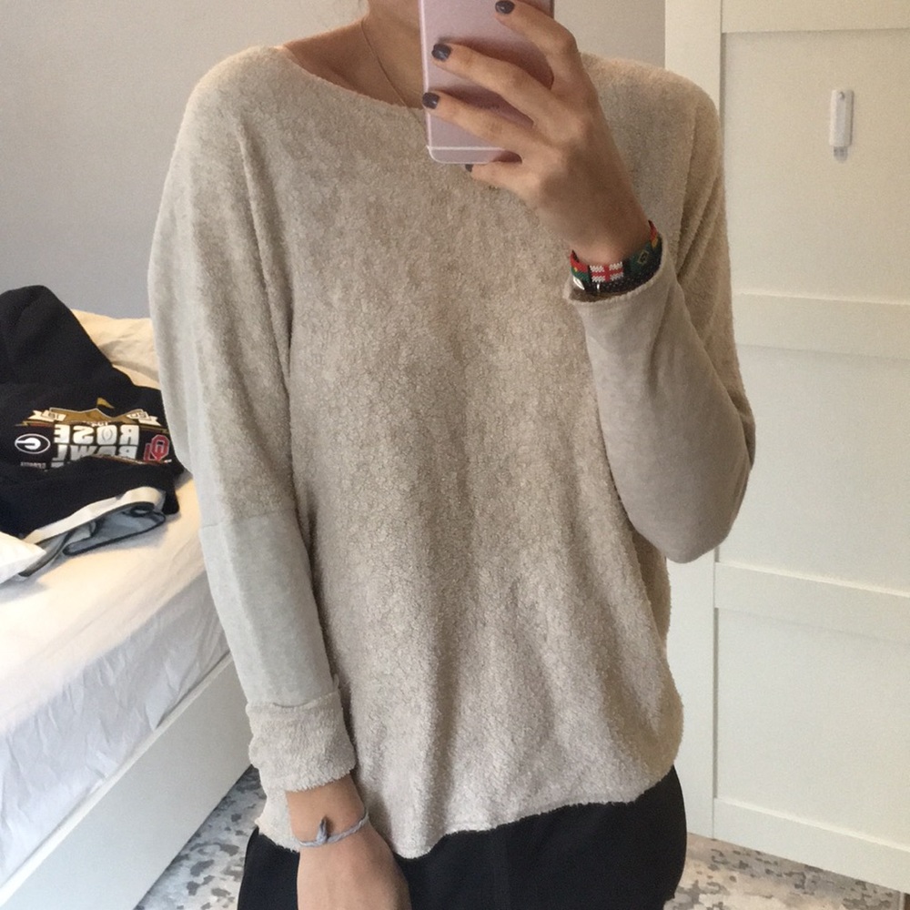 Fuzzy Inside Outside Sweater